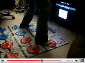 Chiptune artist makes music with his feet